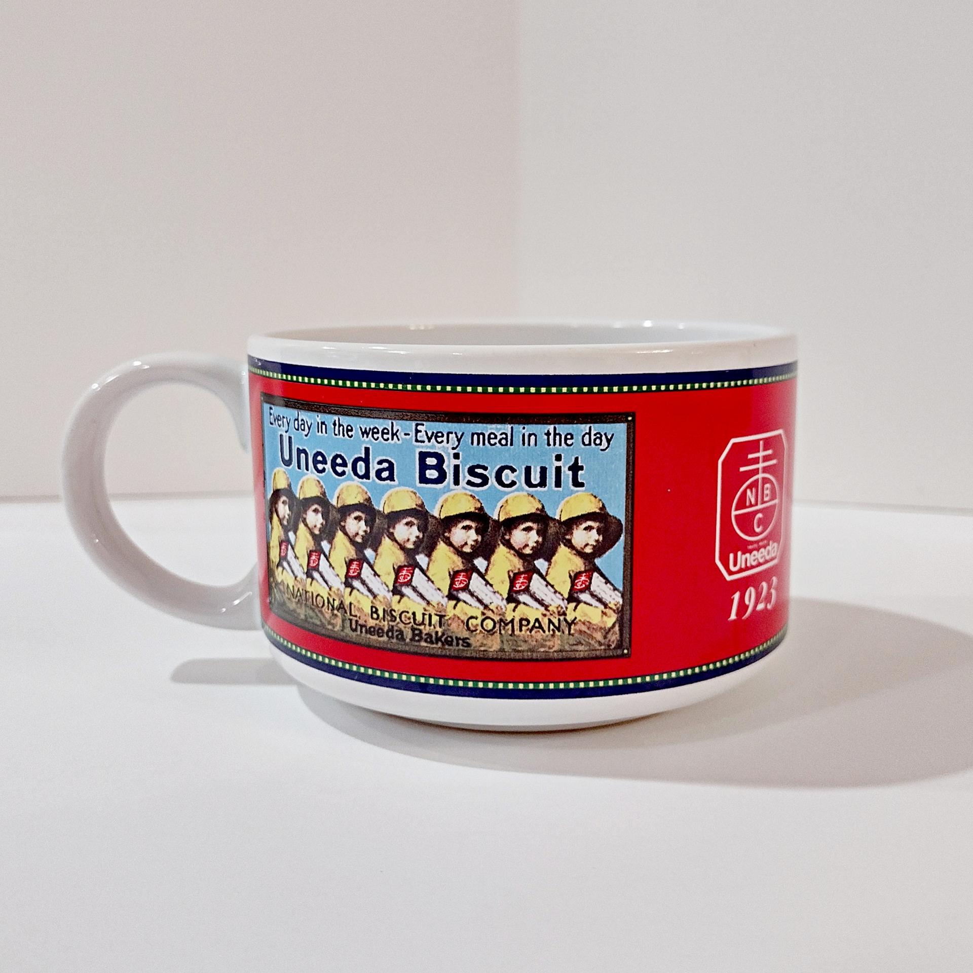 Vintage Uneeda Biscuit Crackers 1923 Ceramic Soup Mug