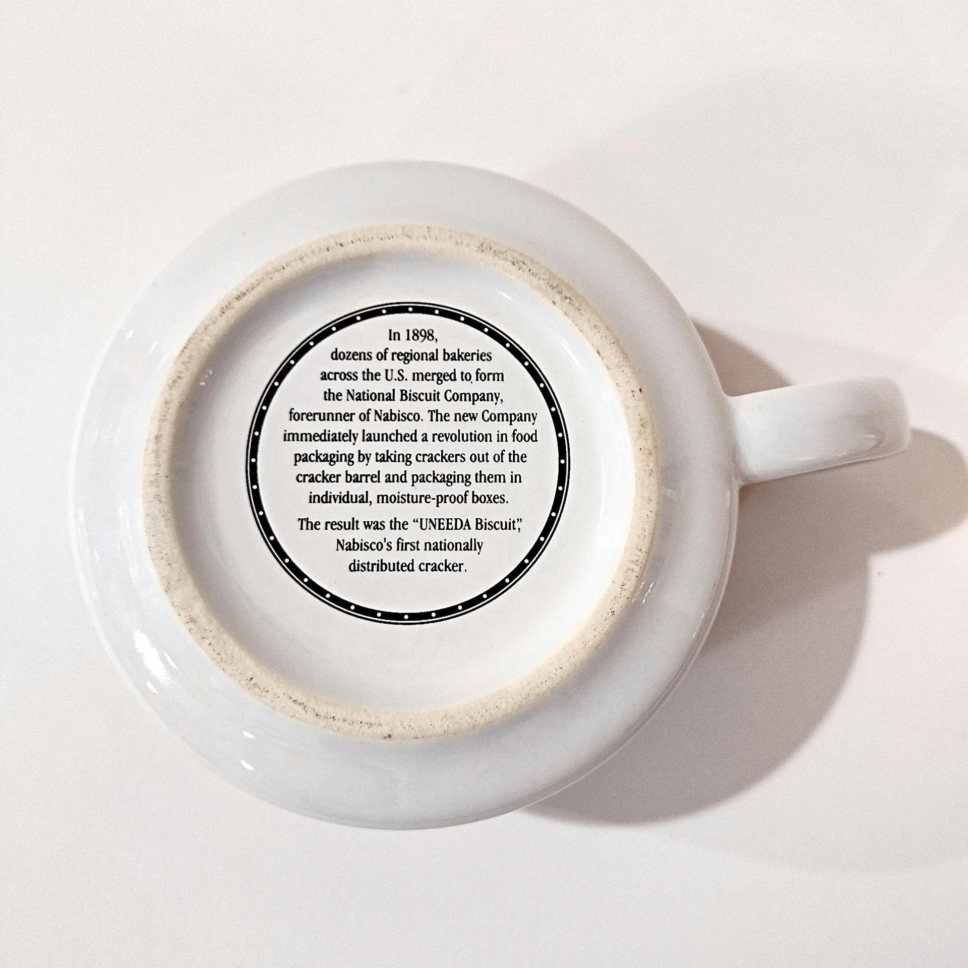 Vintage Uneeda Biscuit Crackers 1923 Ceramic Soup Mug