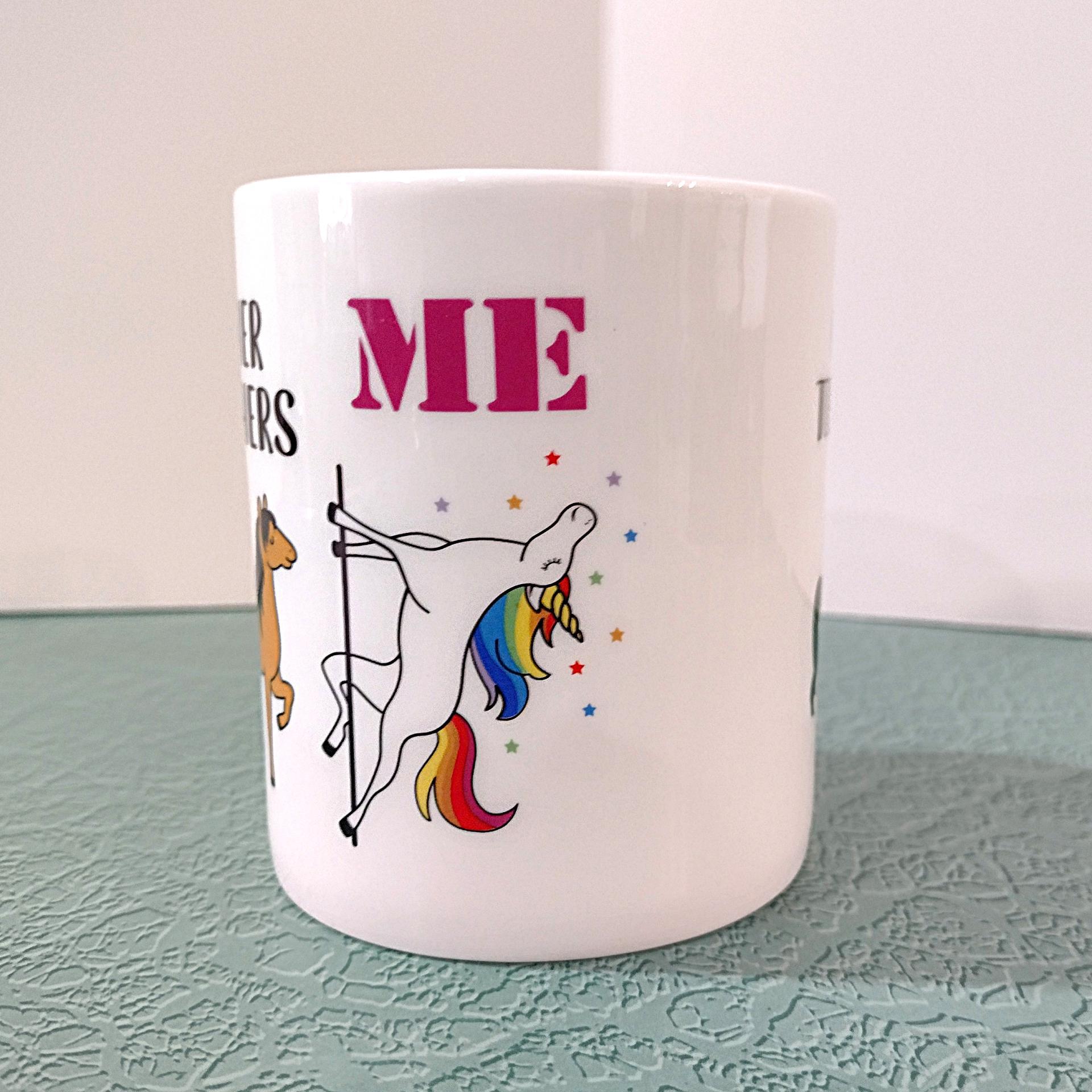 Vintage Funny Teacher Unicorn Coffee Tea Mug, Teacher Gift