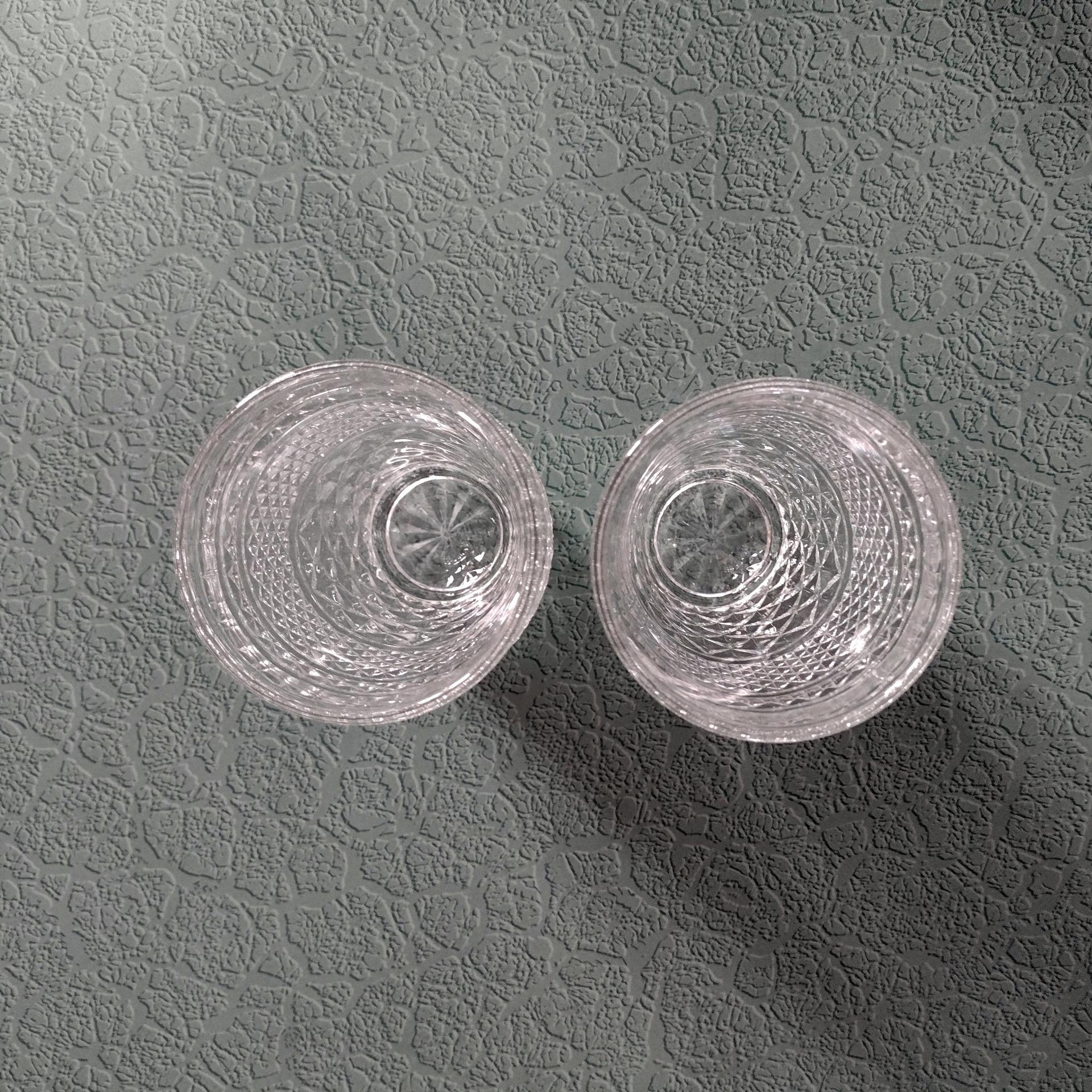 Vintage Anchor Hocking Wexford 10 Ounce Tumblers, Set of Two