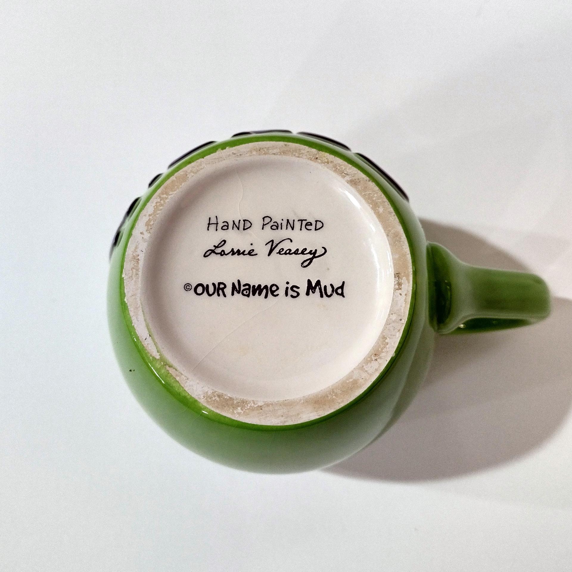 Wicked Witch Don't Make Me Call the Flying Monkeys Ceramic Oversized Coffee Tea Mug, Wizard of Oz Mug, Lorrie Veasy Our Name is Mud