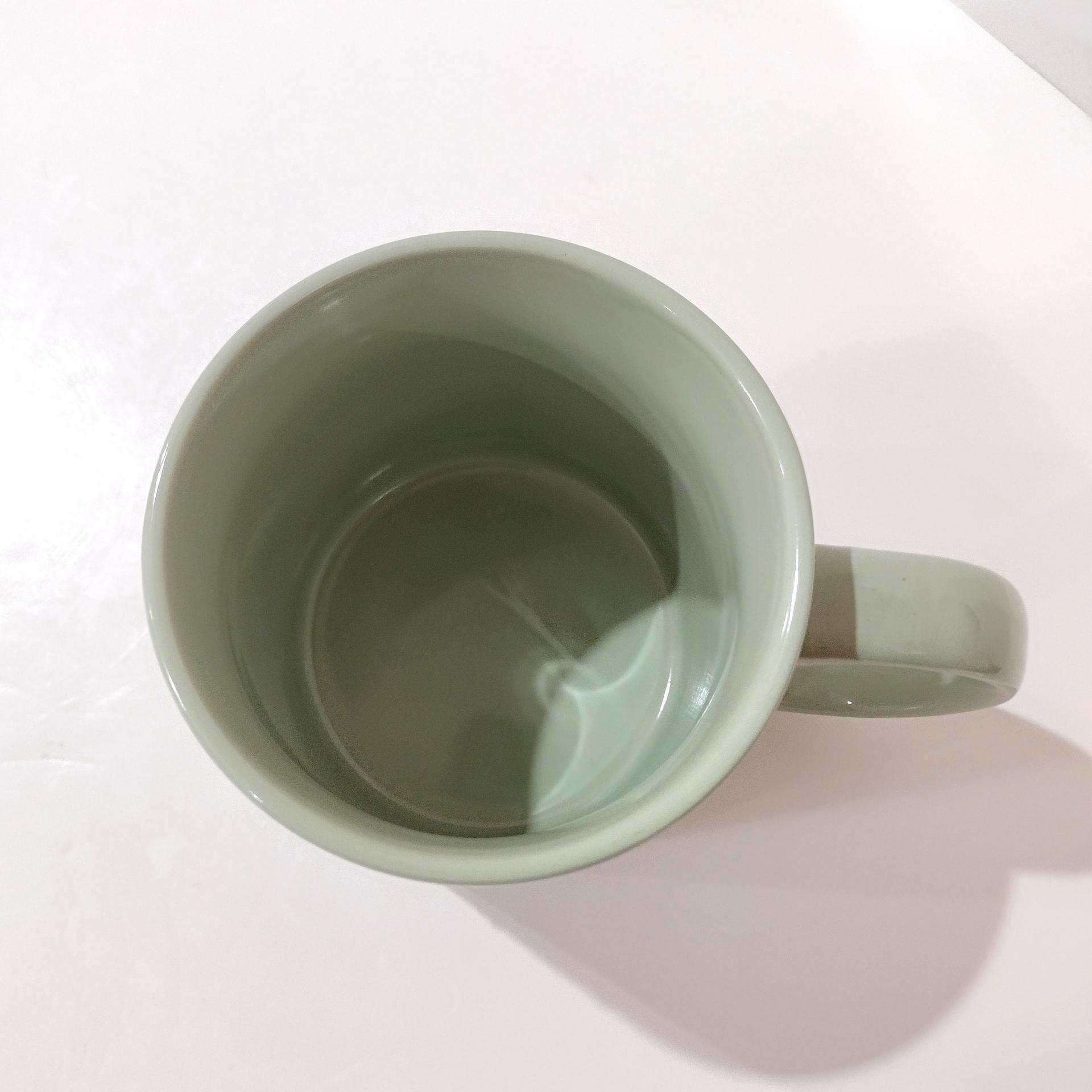 Vintage Baby Yoda Green Ceramic Coffee Tea Mug, Star Wars Oversized 20 Ounce Mug