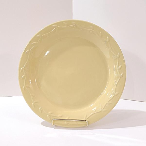 Vintage Home and Garden Party The Country Garden Collection Yellow Dinner Plate